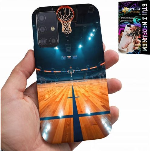 ETUI DO SAMSUNG GALAXY A71 - KOSZYKÓWKA NBA BOISKO, KOSZ FAN WZORY na Arena.pl