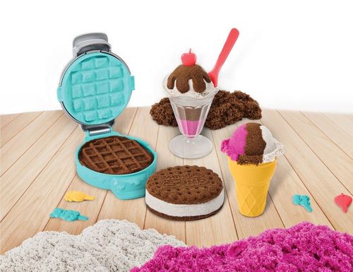 Kinetic Sand Lodowe przysmaki Zestaw z piaskiem kinetycznym Lodziarnia na Arena.pl