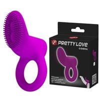 Innowacyjny Ring Na Penisa Z Automatyczną Wibracją - Pretty Love Cobra