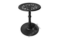 MINI STOLIK M08 - NISKI Z BLATEM KWIATOWYM ŻELIWNY