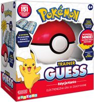 Rodzinna Gra Interaktywna Pokemon Trainer Guess Edycja Kanto Wersja PL
