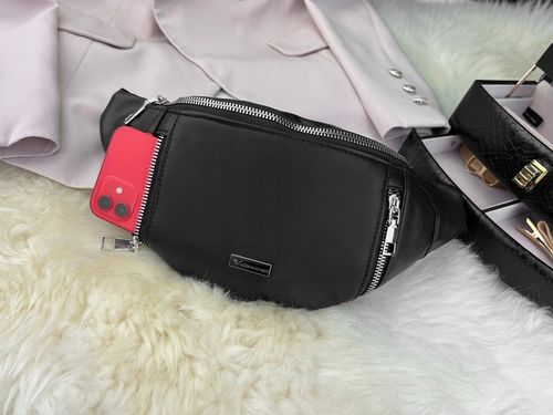 KOCHMANSKI saszetka na ramię lub nerka damska na pas czarna na Arena.pl