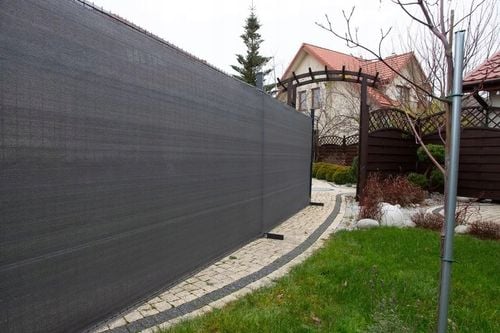 SIATKA CIENIUJĄCA 90% MATA OSŁONOWA MASKUJĄCA NA PŁOT OGRODZENIE 1,5x50m UV na Arena.pl