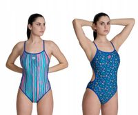 Strój kąpielowy damski sportowy treningowy Arena Reversible Challenge R.D34