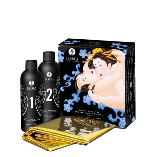 zestaw żeli do masażu o zapachu owoców egzotycznych exotic fruits na Arena.pl