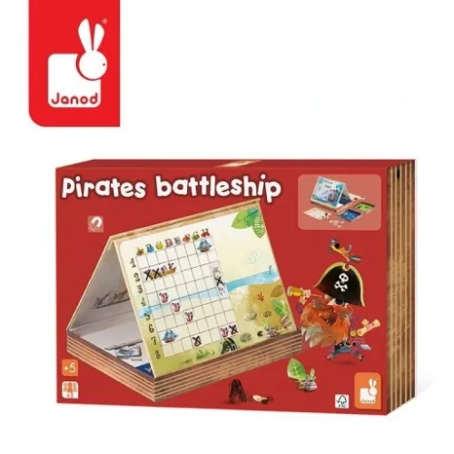 JANOD Gra magnetyczna Statki Pirat Battleship na Arena.pl