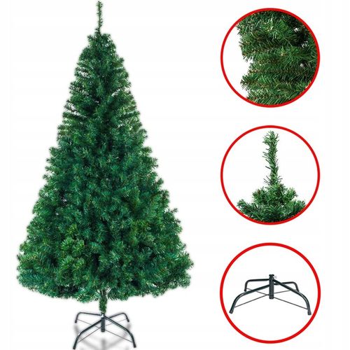 Choinka sztuczna jak żywa sosna zielona świąteczna dekoracyjna jodła 150 cm na Arena.pl