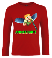 Koszulka z dł.rękaw. Minecraft