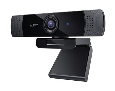 AUKEY PC-LM1E Kamera internetowa USB | Full HD 1920x1080 | 1080p | 30fps | Mikrofony stereo