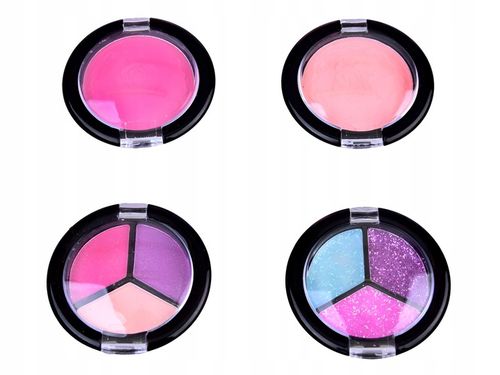 KUFEREK JEDNOROŻEC Z KOSMETYKAMI DLA DZIEWCZYNKI PAZNOKCIE MAKIJAŻ MAKE UP na Arena.pl