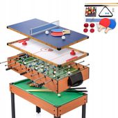 STÓŁ DO GRY METEOR 4w1piłkarzyki bilard cymbergaj tenis stołowy