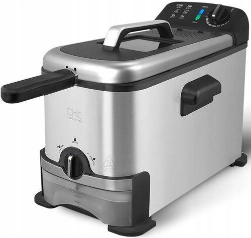 FRYTKOWNICA TRADYCYJNA OLEJOWA 3L FILTR OLEJU FRYTOWNICA TERMOSTAT na Arena.pl