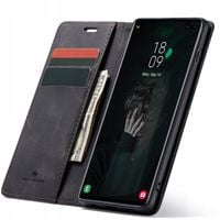 ETUI Z KLAPKĄ DO GALAXY S10+ SKÓRZANE PORTFEL CASE POKROWIEC ZAMYKANE