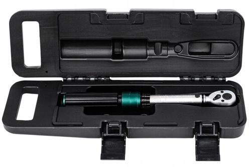 KLUCZ DYNAMOMETRYCZNY 1-25NM Z BLOKADĄ 1/4'' ETUI CERTYFIKAT KALIBRACJI na Arena.pl