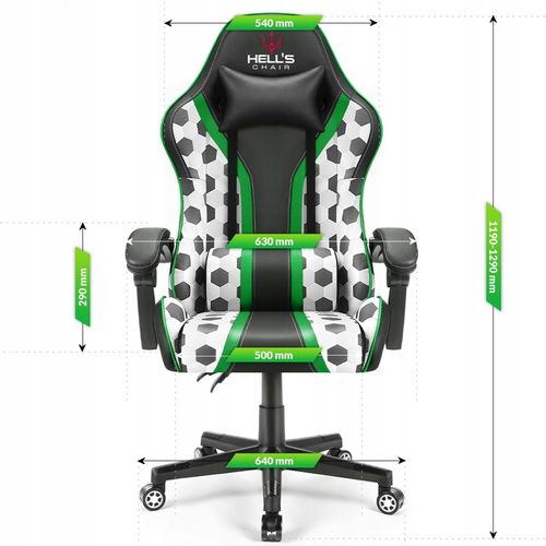 FOTEL GAMINGOWY DLA GRACZA BIUROWY HELL'S na Arena.pl