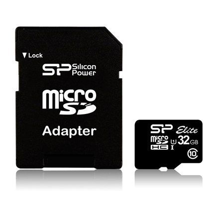 Silicon Power Elite UHS-I 32 GB, MicroSDHC, Flash memory class 10, SD adapter na Arena.pl