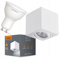 2 x Oprawa oświetleniowa sufitowa natynkowa Videx 30 W GU10 8 cm