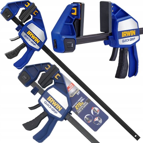 IRWIN Ścisk stolarski jednoręczny 600mm QUICK-GRIP zdjęcie 8