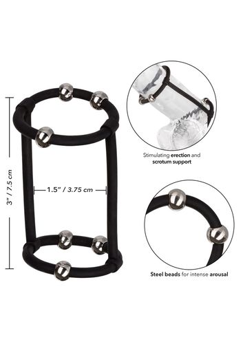 beaded silicone enhancer cage black na Arena.pl