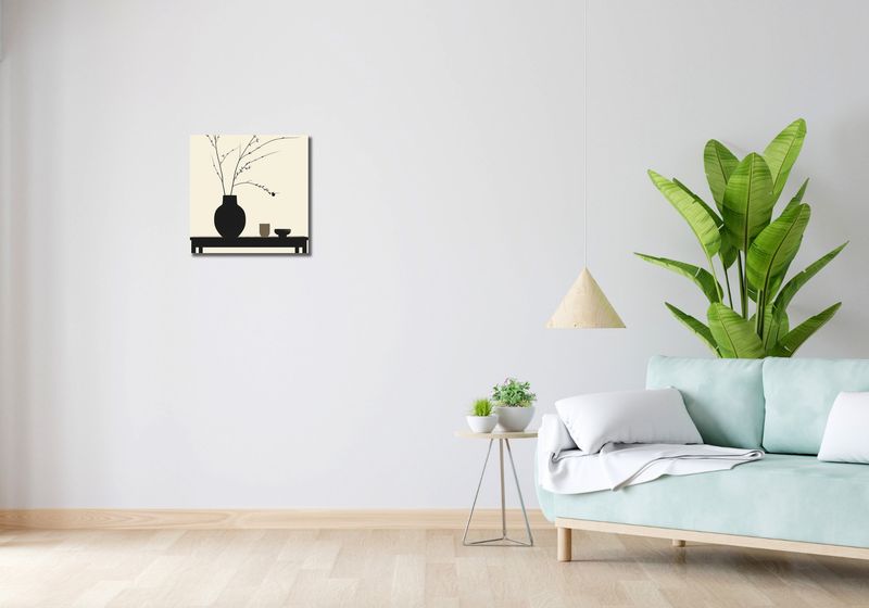 Obraz 40x40cm Wypocznij Psino zdjęcie 2