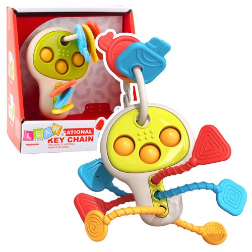 ZESTAW KLUCZYKÓW SENSORYCZNYCH DLA MALUCHA na Arena.pl