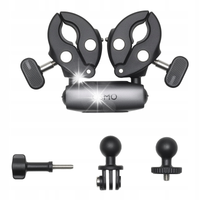 Podwójny wytrzymały zacisk DJI Osmo 360 Czarny