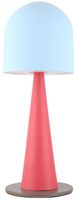 Visby lampa stołowa 1x40W E27 niebieski, czerwony