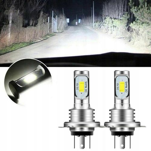 2x ŻARÓWKI LED H4 CSP LIGHT 400% 12V CAN BUS E11 8000lm do Yamaha Honda BMW na Arena.pl