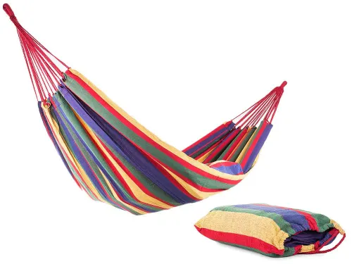 Hamak dwuosobowy ogrodowy XXL duży 200kg 200x150 na Arena.pl