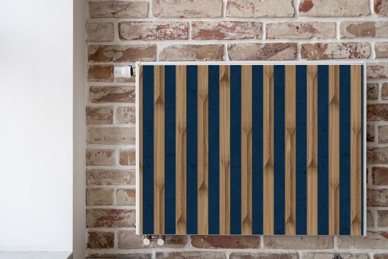 Magnetyczna MASKOWNICA Na Grzejnik Lamele Ozdobne Efekt 3D 80cm x 60cm zdjęcie 6