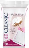 CLEANIC PURE EFFECT PŁATKI KOSMETYCZNE 100% BAWEŁNA 50 SZT