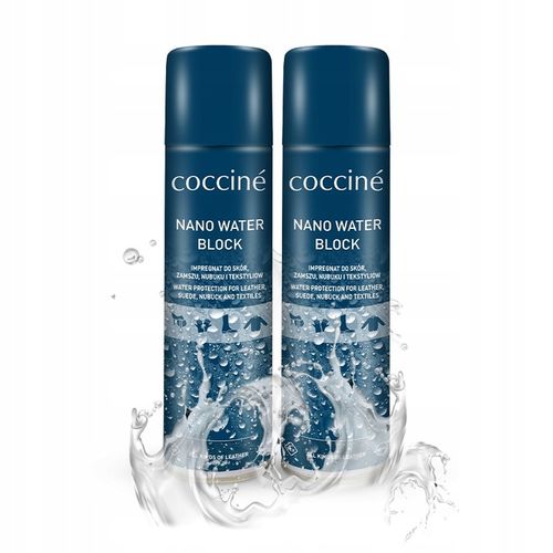 Impregnat do skór zamszu nubuku 800ml! WATER BLOCK na Arena.pl