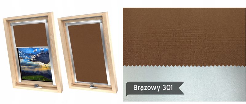 Roleta Dachowa Zaciemniająca do okien FAKRO 78x98 zdjęcie 5