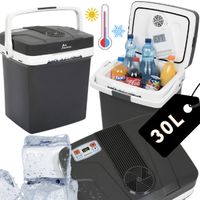 PODRÓŻNA LODÓWKA TURYSTYCZNA PIKNIK ELEKTRYCZNA  DO AUTA GRZANIE 30L GRAFIT
