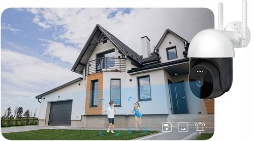 Kamera Obrotowa IP GSM 4G LTE SIM 3MPx 3MP AUDIO, WYKRYWANIE POSTACI na Arena.pl