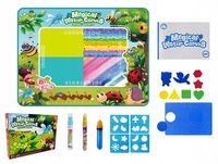 MATA DO KOL. PISAKIEM WODNYM OWADY 80x60cm 9958