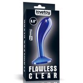 6.0'' flawless clear  prostate plug