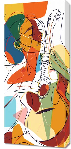 Obraz 40x90cm Wewnętrzna Muza zdjęcie 1