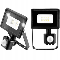 NEO REFLEKTOR CZUJNIKIEM RUCHU SMD 10W 800 LM 230V