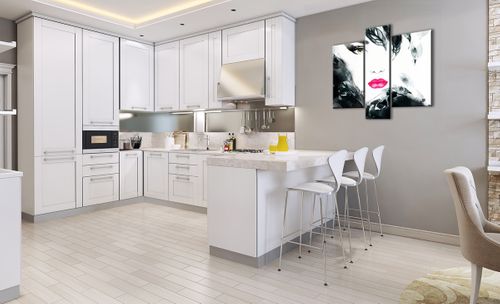 Obraz Na Płótnie - Twarz Oko Usta  - 95X80 Cm - Cb95X80-3663 na Arena.pl