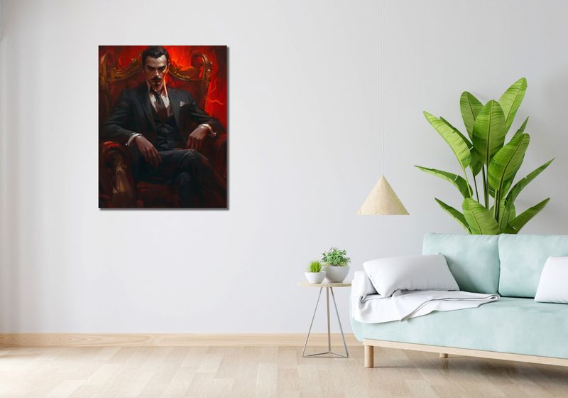 Obraz 70x90cm Władza i Decyzja zdjęcie 2