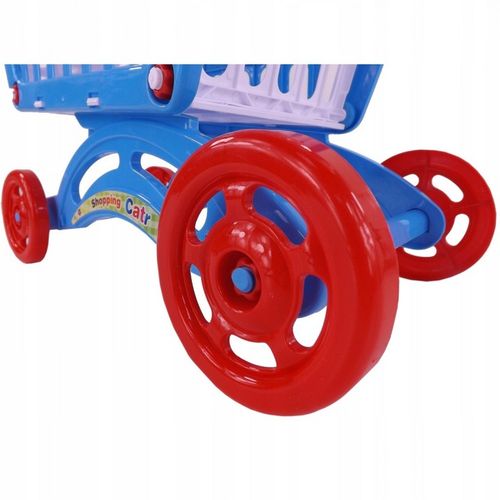 Duży wózek koszyk na zakupy akcesoria 28el. 10N na Arena.pl