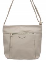 Herisson - torebka worek kieszonka na zamek ciemny beżowy 1052L2079