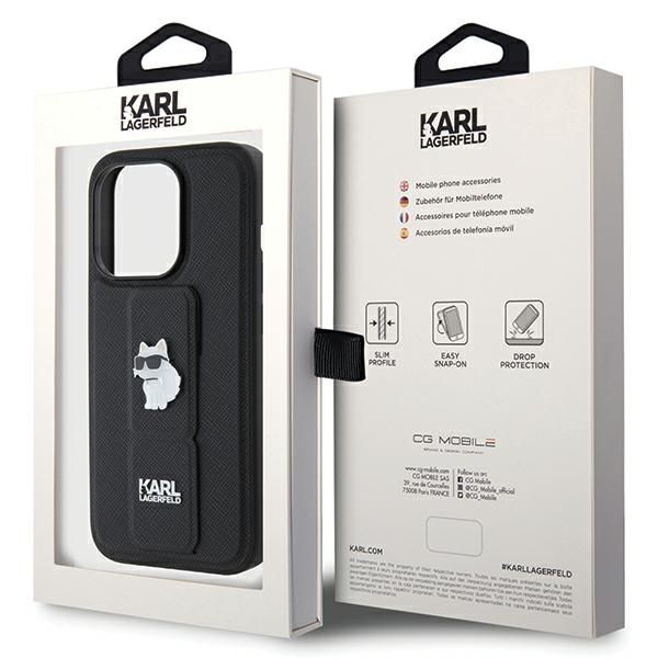 Etui Karl Lagerfeld do iPhone 14 Pro, Czarny zdjęcie 9