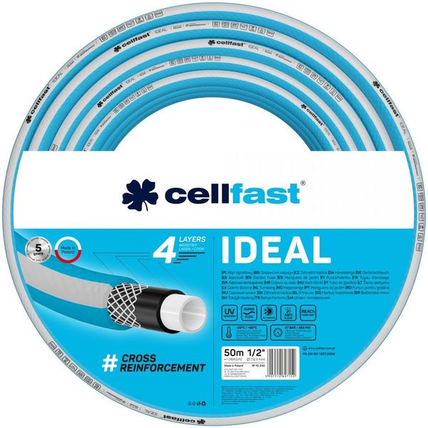 Wąż Ogrodowy CELLFAST 1/2" 100m Mocny IDEAL zdjęcie 9