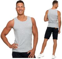 PODKOSZULKA KOSZULKA MĘSKA GŁADKA SZARA 100 % BAWEŁNA KLASYCZNA MORAJ 3XL