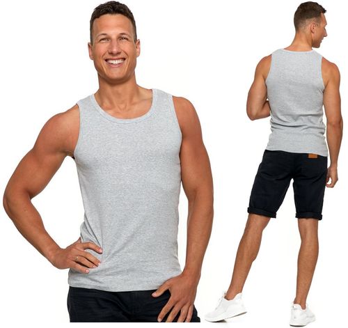 PODKOSZULKA KOSZULKA MĘSKA GŁADKA SZARA 100 % BAWEŁNA KLASYCZNA MORAJ 3XL na Arena.pl