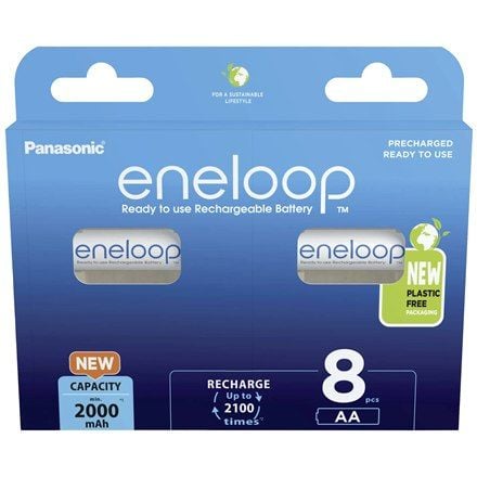 Panasonic | AA | 2000 mAh | 8 szt. | ENELOOP BK-3MCDE/8BE na Arena.pl