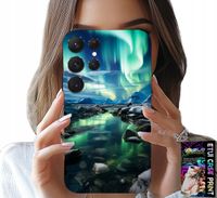 ETUI DO SAMSUNG GALAXY S22 Ultra - ALASKA ZORZA POLARNA STAWIK CASE + FOLIA