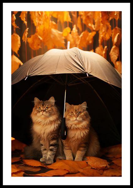 Plakat 40x60cm Jesienny Koci Schron zdjęcie 3
